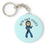 Light Womens Kung Fu Key Chain