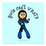 Light Womens Kung Fu Poster