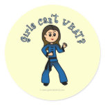 Light Womens Kung Fu Sticker