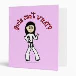 Light Womens Martial Arts 3 Ring Binders