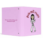 Light Womens Martial Arts Binder