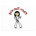 Light Womens Martial Arts Post Card