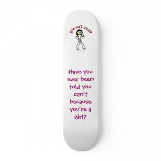 Light Womens Martial Arts Skateboard Deck