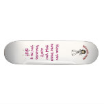 Light Womens Martial Arts Skateboard Deck