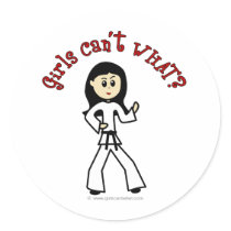 Light Womens Martial Arts stickers