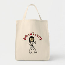 Light Womens Martial Arts Tote Bags