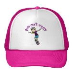 Light Womens Skateboarding Mesh Hats