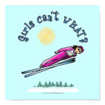 Light Women's Ski Jumping Poster