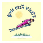 Light Women's Ski Jumping Posters
