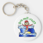 Light Womens Surfing Key Chain