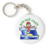 Light Womens Surfing Key Chain