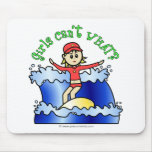Light Womens Surfing Mousepads