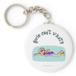 Light Womens Swimming Keychain