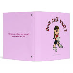 Light Womens Volleyball in Red Uniform Binders