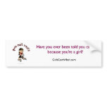 Light Womens Volleyball in Red Uniform Bumperstickers