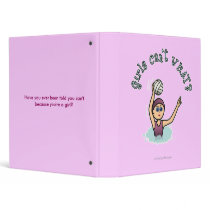 Light Womens Water Polo PLayer Binder