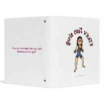 Light Womens Wrestling 3 Ring Binder