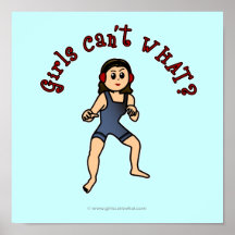 Light Womens Wrestling Posters