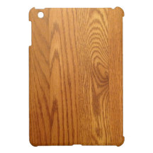 Light wood Grain Design iPad Mini Case