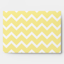 Light Yellow and White Zigzags. Envelopes