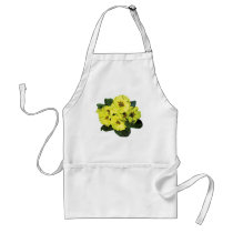 Light Yellow Primroses aprons