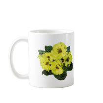 Light Yellow Primroses mugs by SusanSavad Light Yellow Primroses mugs