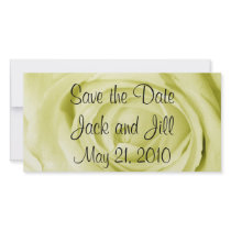 Light Yellow Save the Date Photo Card Template
