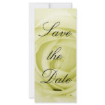Light Yellow Save the Date rack cards