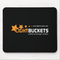 LightBuckets Logo Mousepad mousepads