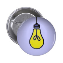 Lightbulb Idea Design Pins