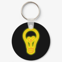 Lightbulb Keychain by thehatch Lightbulb Keychain