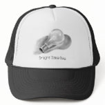 LIGHTBULB: PENCIL ART: CAP: Bright Idea Guy Mesh Hats