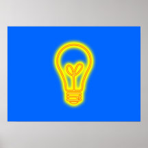 Lightbulb Poster