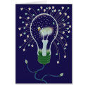 LightBulb Stars Card