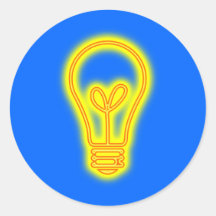 Lightbulb Sticker