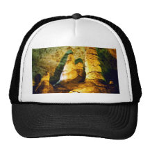 Lighted Interior Of Carlsbad Caverns National Park Hat