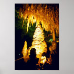 Lighted Interior Of Carlsbad Caverns National Park Posters