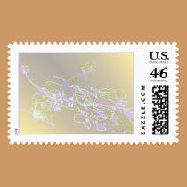 Lighted Rosebuds postage by Perlyyyy Lighted Rosebuds postage