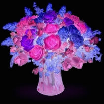 Lighted Roses Photo Sculpture photo sculptures by elenaind Lighted Roses Photo Sculpture photo sculptures