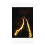 Lighted walkway to Arch of lights Photo Greeting Card