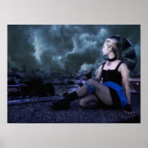 Lightening Storm Print