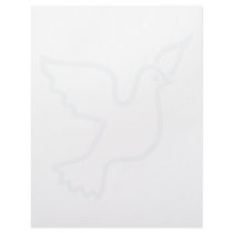 Lighter Blue Peace Dove letterhead by chmayer Lighter Blue Peace Dove letterhead