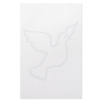 Lighter Blue Peace Dove stationery