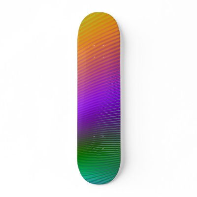 'Lightfeather' skateboard deck by SBricker