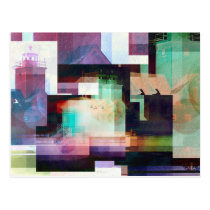 Lighthouse Abstract postcards