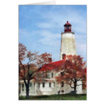 Lighthouse at Sandy Hook cards