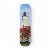 Lighthouse at Sandy Hook skateboards
