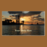 Lighthouse at Sunrise business cards