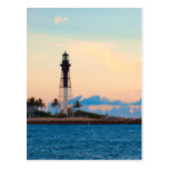 Lighthouse at Sunset Post Cards