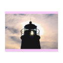 Lighthouse at Sunset postcards by almedic104 Lighthouse at Sunset postcards